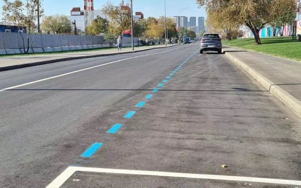 Синяя разметка появилась на улицах российских городов. Что она означает