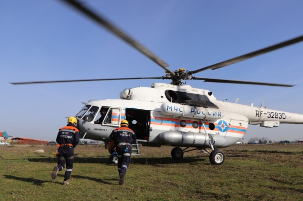 Белорусскому альпинисту стало плохо в горах Кабардино-Балкарии — его эвакуировали на вертолете
